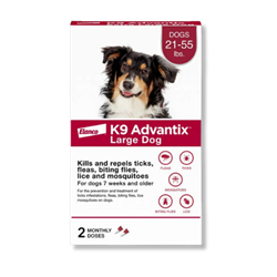 K9 Advantix™ for Large Dogs - 2 Monthly Doses 