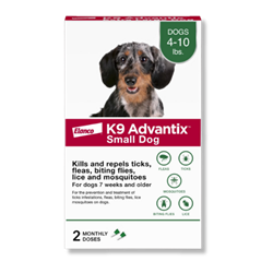 K9 Advantix™ for Small Dogs - 2 Monthly Doses 