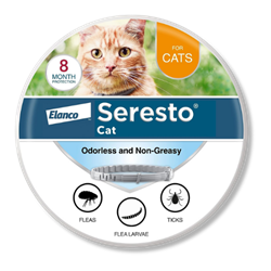 Seresto® Flea and Tick Collar for Cats 