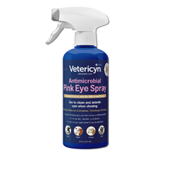 Vetericyn®  Plus Pink Eye Spray Vetericyn®, Plus, Pink, Eye, Spray, Innovacyn, LiveStock, Horse, irritations, animal, treatment specially, formulated, irritated, eyes, advanced, hyopchlorous, technology, appropriate, pH, level, burn, sting, Apply, relief, irritation, burning, stinging, itching, pollutants, foreign, materials, use, wash, away, mucus, secretions, discharge, trigger, spray, applicator, facilitates, application, directly, safe, species, ages, life, stages, home, farm, ranch, caring, simple, easy, Helpful, symptoms, pinkness, abrasions, irritation