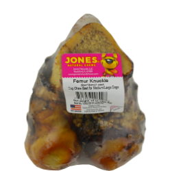 Jones® Natural Chews Beef Femur Knuckle Jones® Natural Chews Beef Femur Knuckle, Pet Supplies, dog supplies, dog treats, dog bones, 