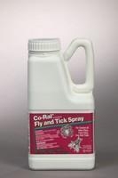Co-Ral® Fly & Tick Spray Co-Ral®, Fly, Tick, Spray,  controls, horn, flies, lice, ticks, beef, non-lactating, dairy, cattle, lactating, face, back, rubber, beef, lice, horses, slaughter, swine