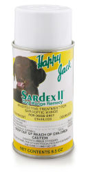 Happy Jack® Sardex II Happy Jack®, Sardex II, treat, sarcoptic, mange, dogs,treatment, benzl, benzoate,odorless, greaseless, non-staining, remedy, canines, rub, dry,Kills, itch, mites, relief, dog,puppy