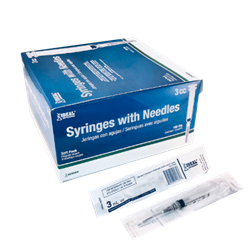 Ideal® Syringes with Needles Ideal®, Syringes, Neogen, Needles, disposable, animal, health, industry, clear, polypropylene, barrel, large, easy, read, graduations, minimize, dosing, errors, combos, offer, ultra-sharp, ISO, color, coded, indicate, gauge, easy, identification, Premium, Hard, Packed, Latex-free, fluid, levels, Positive, plunger, stop, maximum, filling, eliminates, costly, spills, Serrated, thumb, press, positive, grip, Ultra-sharp, tri-beveled, anti-coring, tips, Metal, inserts, increase, strength, veterinary, office, field, use, ISO, color-coded, cartridge, caps, easy, gauge, identification, Sonic-welded, end, cap, tamper-evident, seal, ensures, sterility, Product, information, sticker, box, case, easy, inventory, control, 1", 1cc, 25, 20, 22, 5/8", 3cc