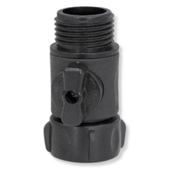 Ag Spray® Black Nylon Shutoff Value w/ Zero Press, Swiv 