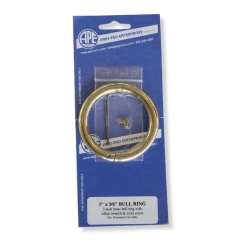 Agri-Pro® Brass Bull Rings 