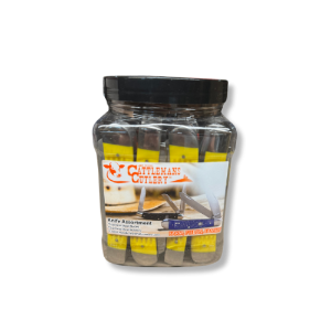 American Buffalo® Knife Jar (24 Trapper Knifes) 
