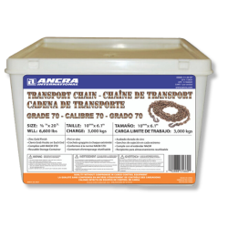 Ancra® 3/8" x 20 Chain w/ Clevis Hooks Pail (Grade 70) 