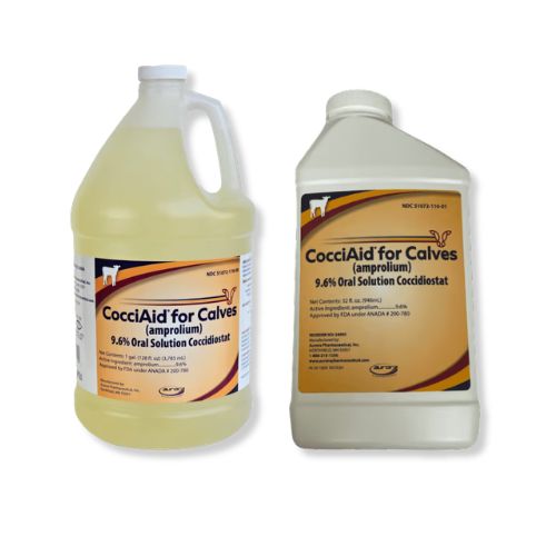 Aurora® CocciAid Calves 9.6% Amprolium Oral Solution 