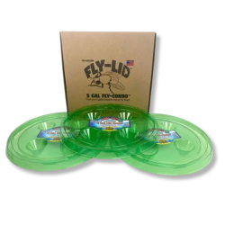 Billy-Bob® Fly Lid for 5 Gallon Bucket - Display 