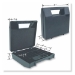 Laube® Blade Case Holds 18 Blades Black - 543150