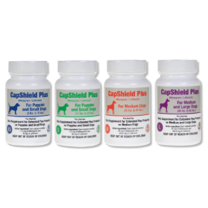 RXJ© CapShield Plus Canine CapShield, Plus, Canine, RXJ, nitenpyram, supplement, Lufenuron, flea, kill, treat, aid, heal, dog, puppy, home, indoor, house, capsule, pet, med, vet, tablet, small, medium, large, XL, IGR, 30, day, stop, reproduce, reproduction, preventative, capstar, monthly, dose