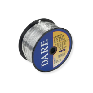 Dare® Aluminum Electric Fence Wire DARE®, Aluminum, Electric, Fence, Wire, Ranch, Supplies, Fencing, conductive, galvanized, steel, visible, Lightweight, easy, install, Guaranteed, low, impedance, energizer, 16, gauge, .0625"- 38,000, PSI, 120, lbs, breaking, strength