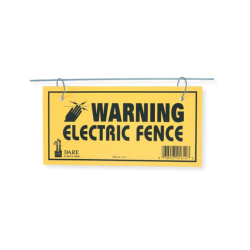 Dare® Electric Fencing Warning Sign DARE®, Electric, Fencing, Warning, Sign, Ranch, farm, supplies, Fence
