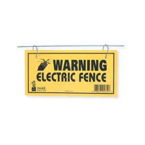 Dare® Electric Fencing Warning Sign DARE®, Electric, Fencing, Warning, Sign, Ranch, farm, supplies, Fence