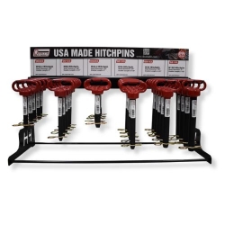 Double HH® Hitchpin Red Handle Display 
