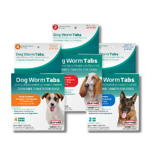Durvet® Dog Worm Tabs 