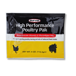 Durvet® High Performance Poultry Pak Durvet®, High, Performance, Poultry, Pak, Chicken, water, soluble, vitamins, electrolytes, chickens