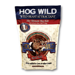 Evolved® Hog Wild™ Attractant Evolved® Hog Wild™, Hunting, attractant, habitat, ranch, farm, Feral, populations, invasive, damage, rising, fight, granular, feed, smells, tastes, crushed, berries, molasses, root, hours, morsel, Ultra-concentrated, powder, Best-selling, formula, whole, sounder, herd