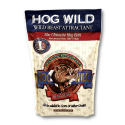 Evolved® Hog Wild™ Attractant Evolved® Hog Wild™, Hunting, attractant, habitat, ranch, farm, Feral, populations, invasive, damage, rising, fight, granular, feed, smells, tastes, crushed, berries, molasses, root, hours, morsel, Ultra-concentrated, powder, Best-selling, formula, whole, sounder, herd
