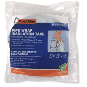 Frost King® Foam & Foil Pipe Insulation 