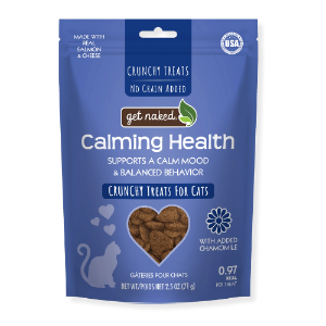Get Naked® Calming Health Crunchy Treats for Cats, Salmon & Cheese 