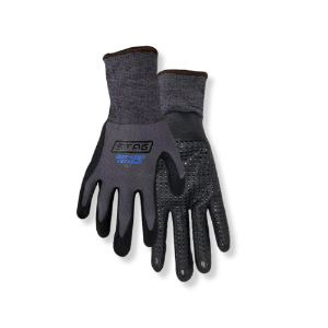 Golden Stag© Black Nitrile Gloves 