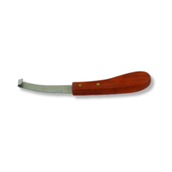 Stainless Steel Hoof Knife - Left Handed 