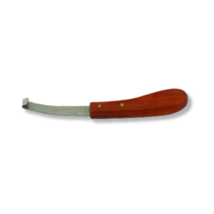 Stainless Steel Hoof Knife - Left Handed 