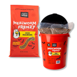 Happy Hen® Mealworm Frenzy - 11 lbs w/ Bucket 