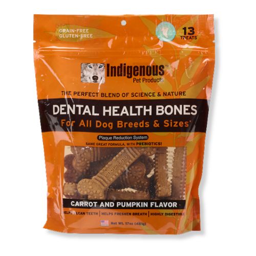 Indigenous® Dental Health Bones Carrot & Pumpkin 