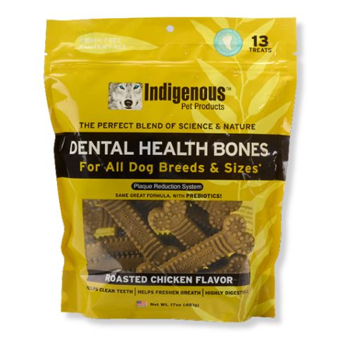Indigenous® Dental Health Bones Chicken 
