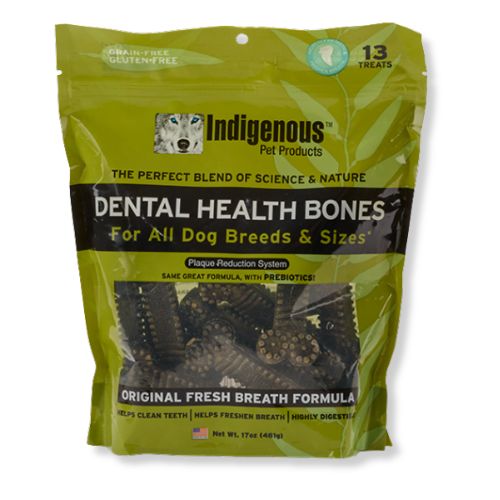 Indigenous® Dental Health Bones Original Fresh Breath Formula 
