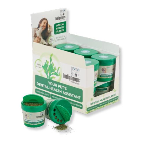 Indigenous® Dental Health Dog Kelp Flakes 