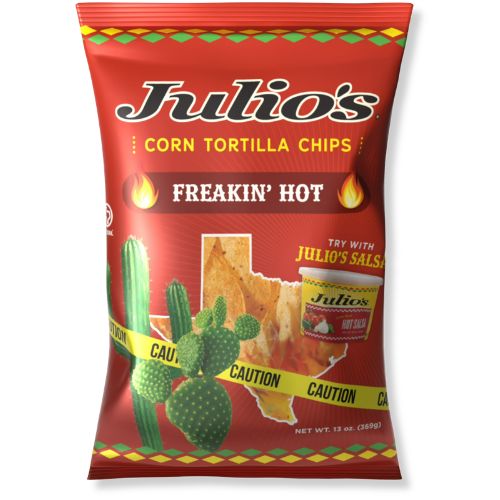 Julios® Freakin Hot Corn Chips 