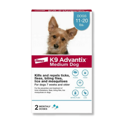K9 Advantix™ for Medium Dogs - 2 Monthly Doses 