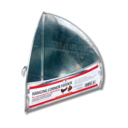Little Giant® Galvanized Hanging Corner Poultry Feeder 