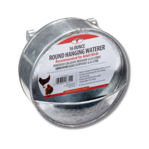 Little Giant® Galvanized Round Hanging Poultry Waterer Little Giant Heated Poultry Waterer, Chicken Coop, Chicken Supplies, Chicken Water, Little Giant, Miller Mfg, Miller Manufacturing, Hanging Waterer, Poultry Supplies, Chicken Waterer, Round Water, Galvanized