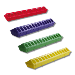 Little Giant® Plastic Flip-Top Poultry Ground Feeder (20") 
