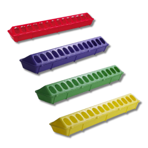 Little Giant® Plastic Flip-Top Poultry Ground Feeder (20") 