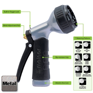 Metal 7-Pattern Nozzle 