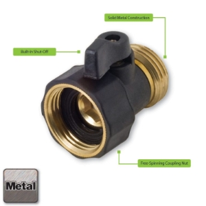 Metal Valve w/ Shutoff 