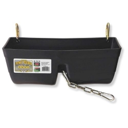 Miller Mfg® Fence Feeder with Clips in Black 