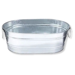 Miller Mfg® Galvanized Oval Tub 