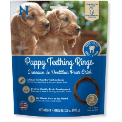 N-Bone® Puppy Teething Rings Peanut Butter Flavor 