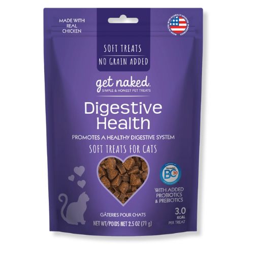 NPIC® Get Naked® Digestive Health Soft Cat Treats 