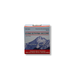 Ovine Ecthyma - Sheep & Goat Soar Mouth Vaccine (100 Doses) 