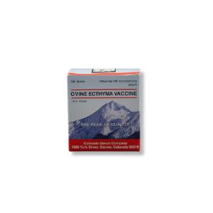 Ovine Ecthyma - Sheep & Goat Soar Mouth Vaccine (100 Doses) 