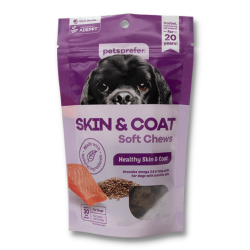 PetsPrefer® Skin & Coat Soft Chews 