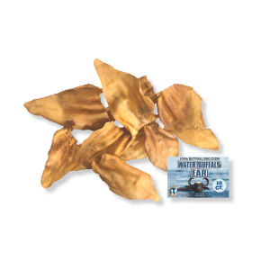 QT Dog® Water Buffalo Ears (10 pk.) 